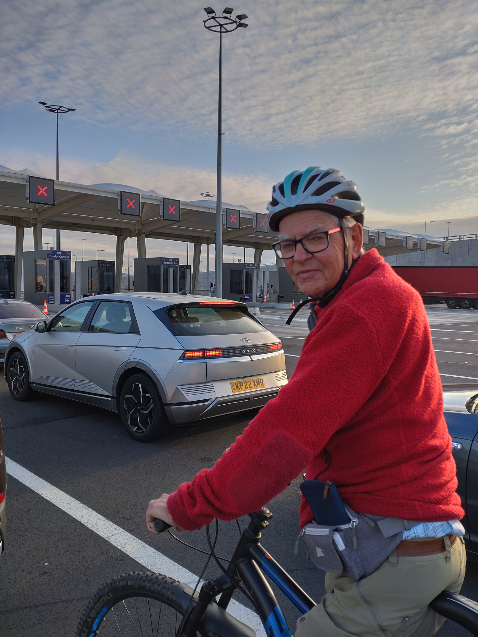 Färjeterminalen i Calais