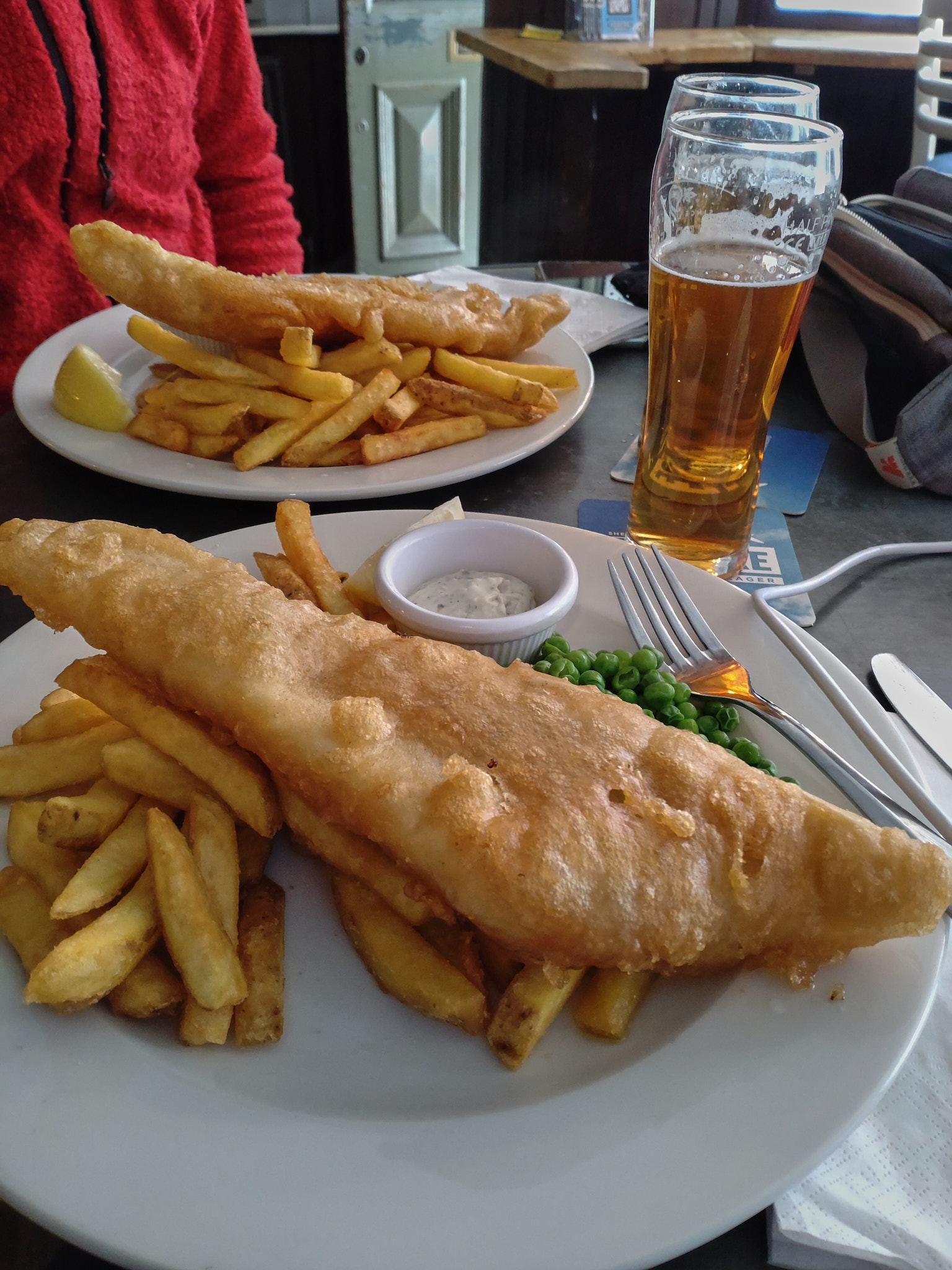 Fish and chips i Canterbury