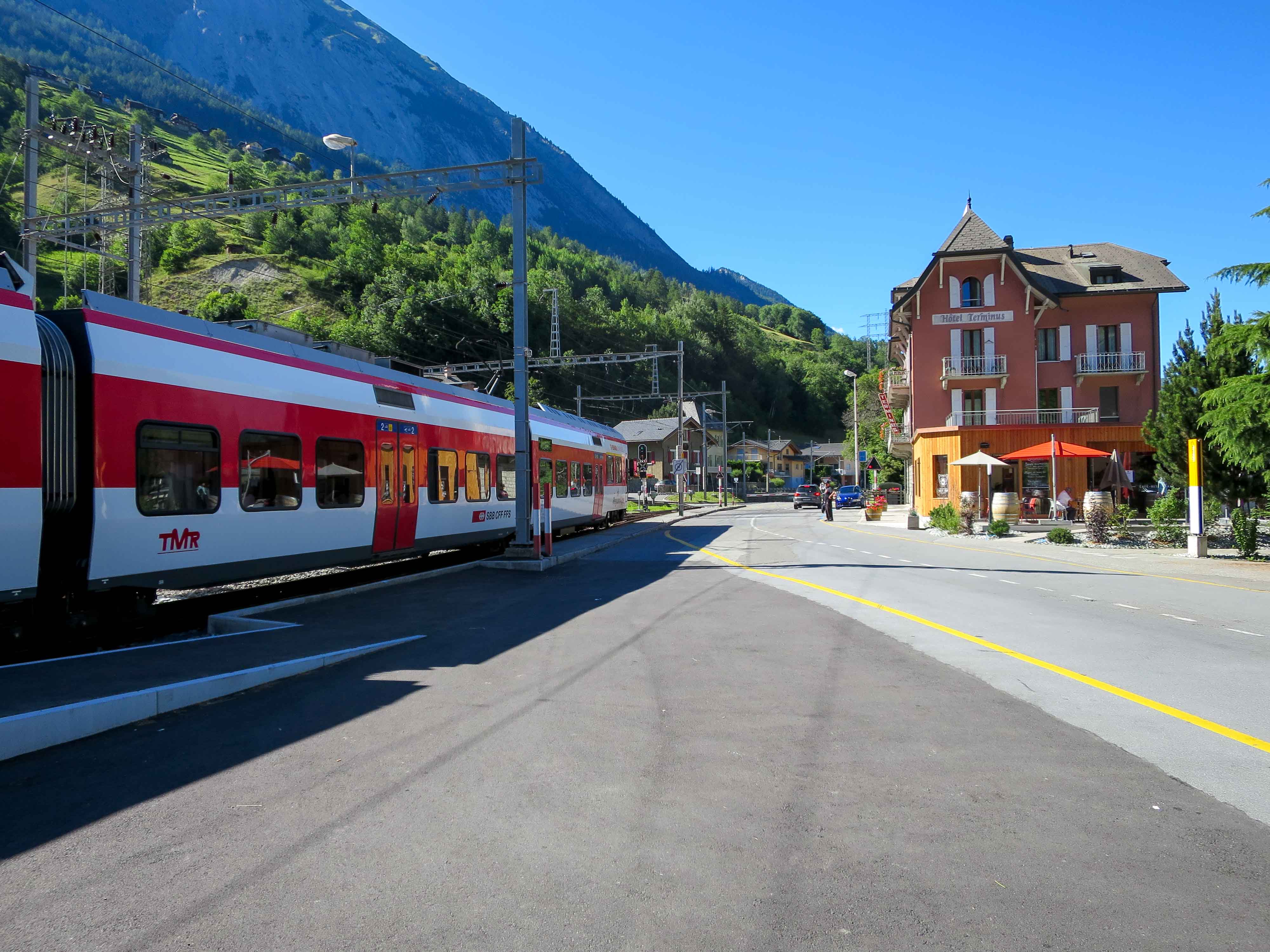 Stationen i Orsières