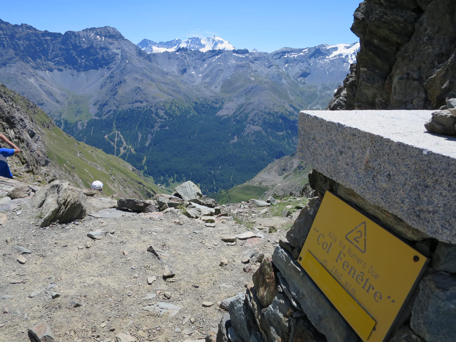 Col Fenêtre 2840 m ö h