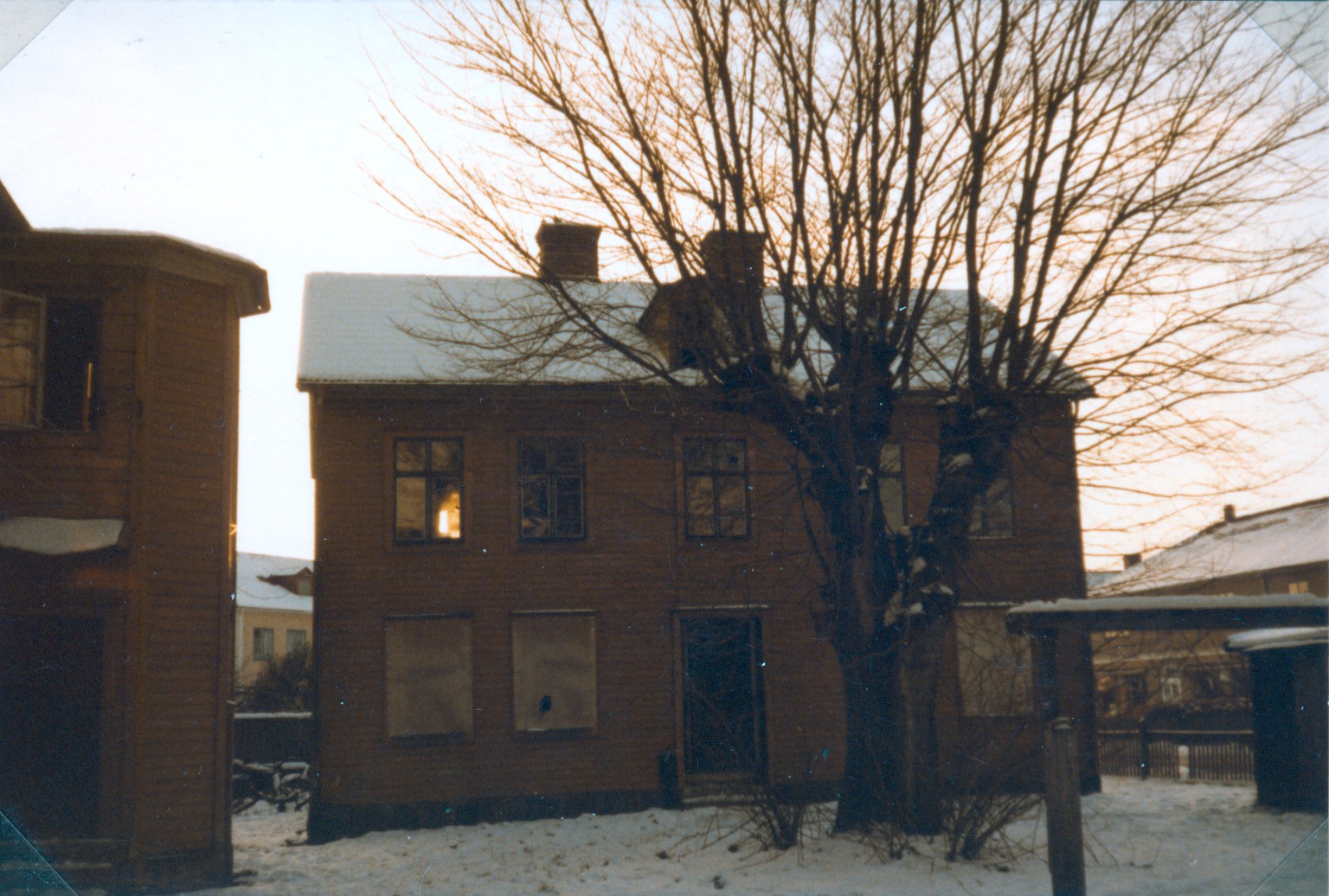 Stensövägen 19-21<br>Foto: Greta Agestam 1980