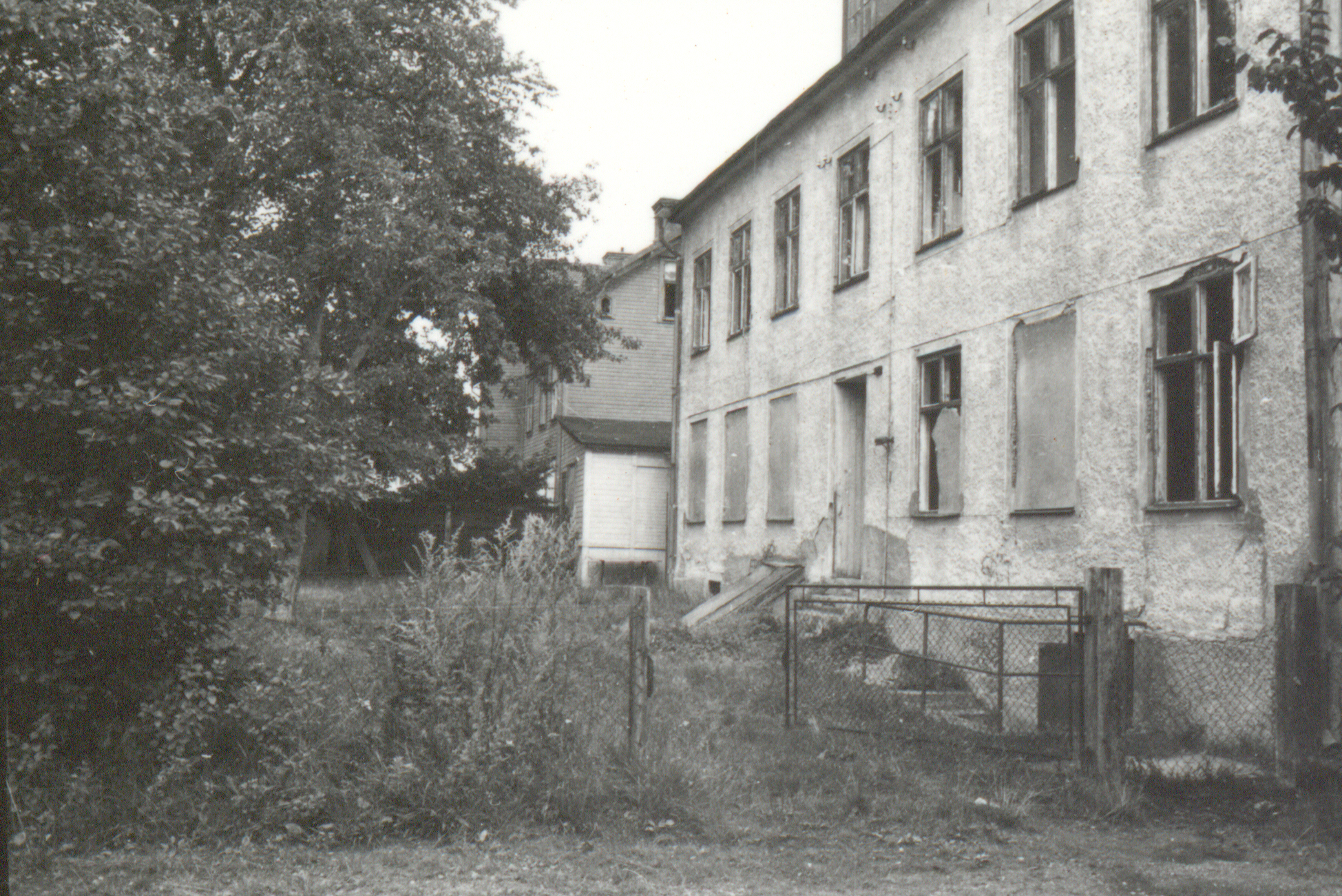 S:a Esplanaden 2, gårdssidan<br>Foto: Kerstin Haglund 1978. Bild från Kalmar läns museum.