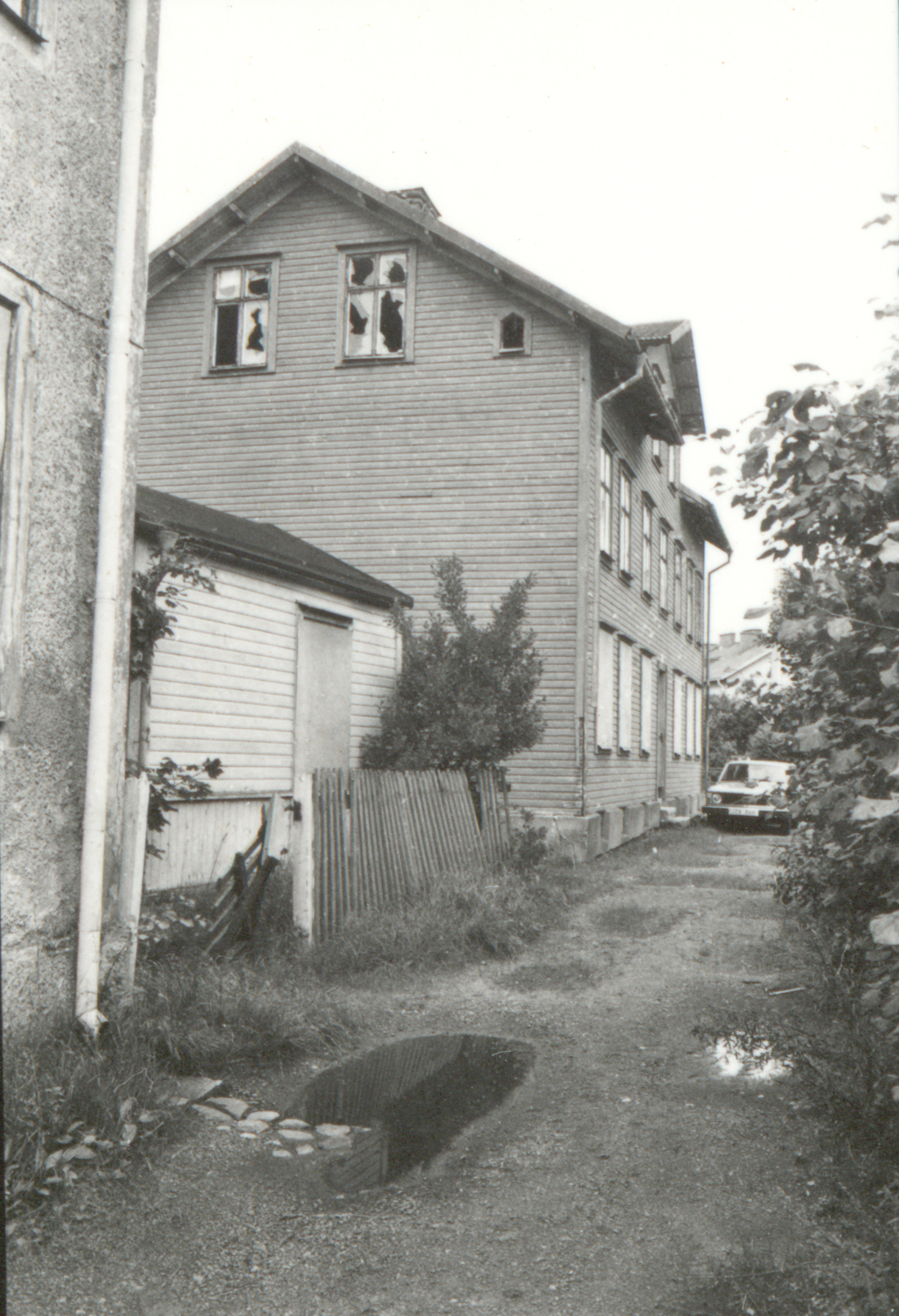 S:a Esplanaden norrut<br>
                    Foto: Kerstin Haglund 1978. Bild från Kalmar läns museum.